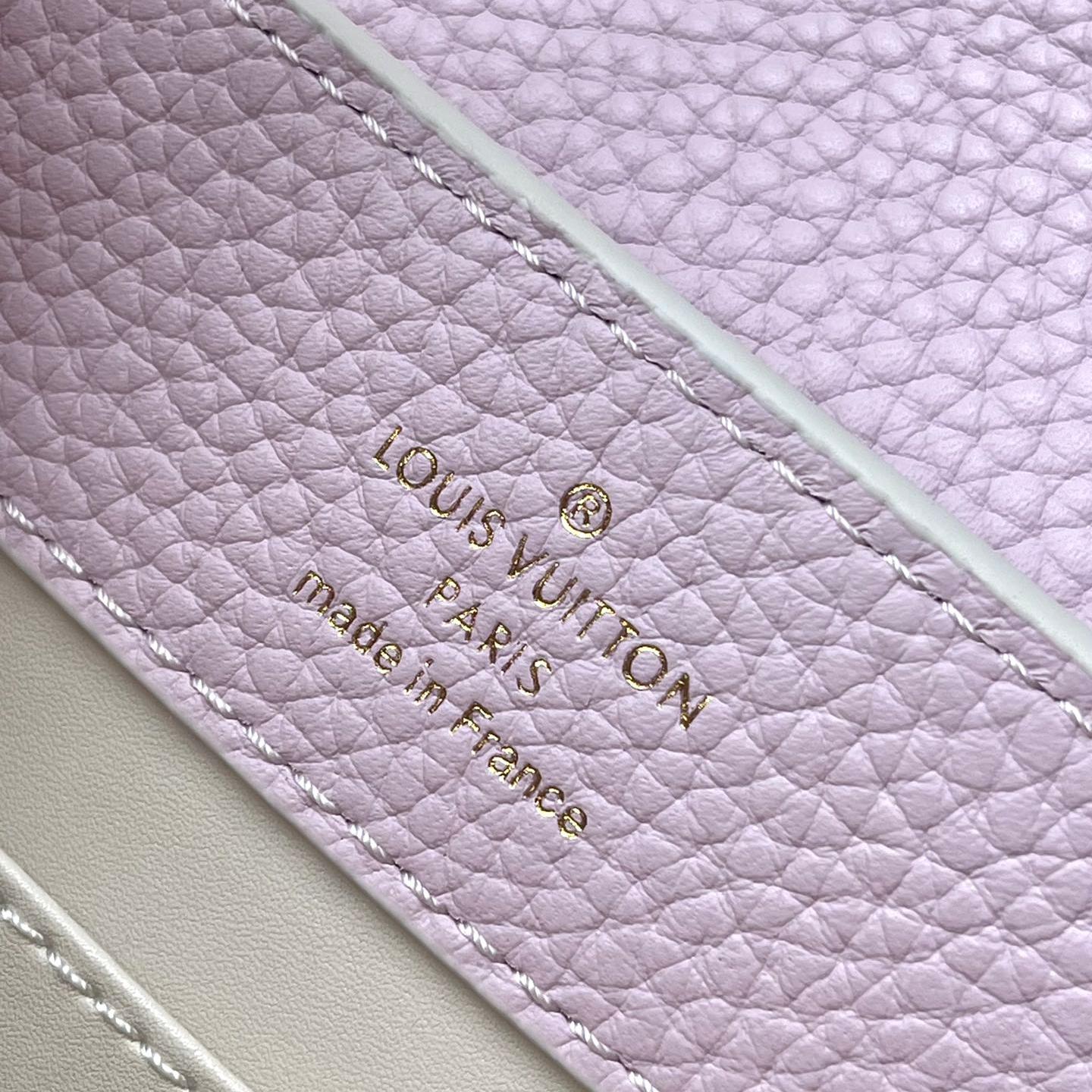 LV-pink shoulder bag mini capucines handbag