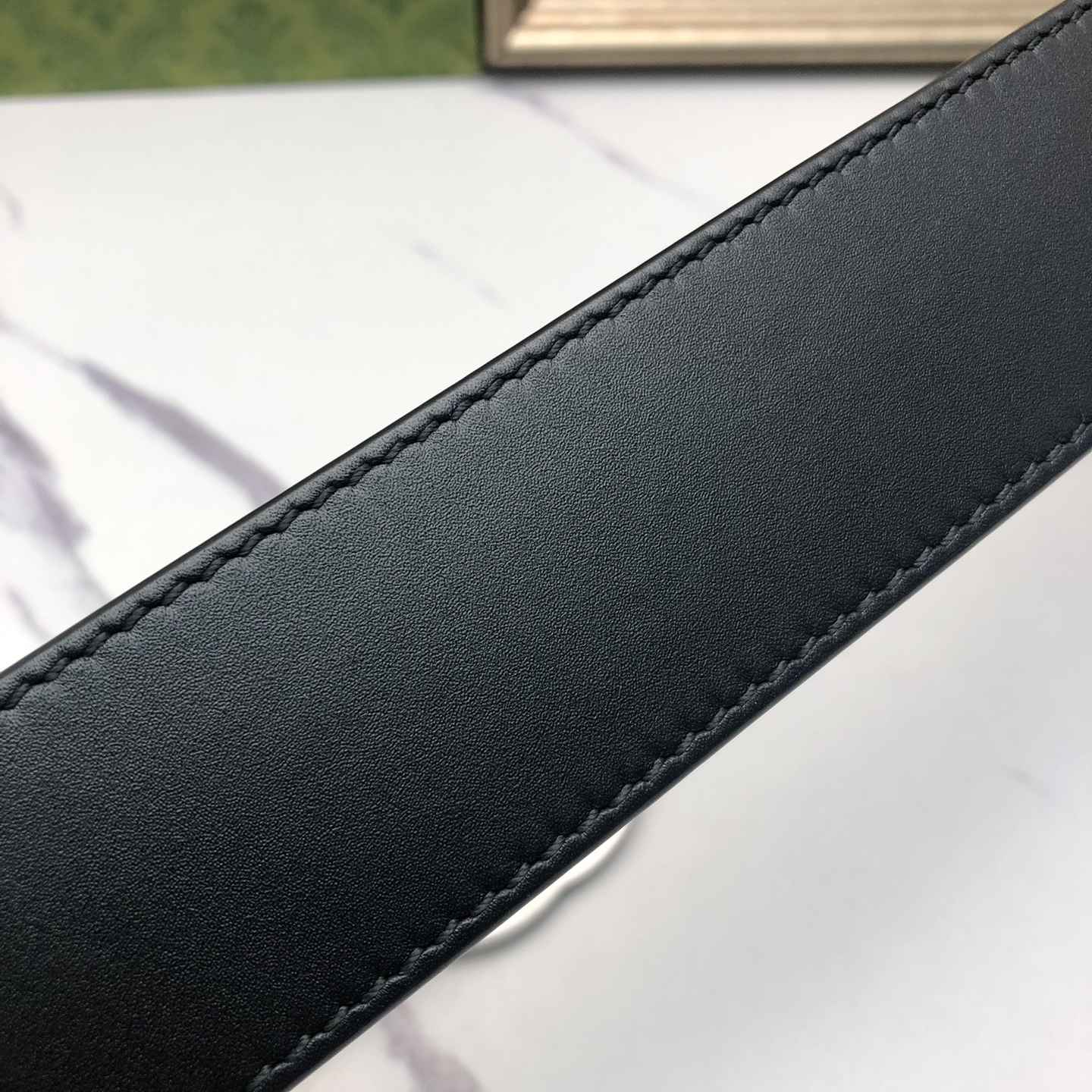 GUCCI - Cowhide Leather Belt