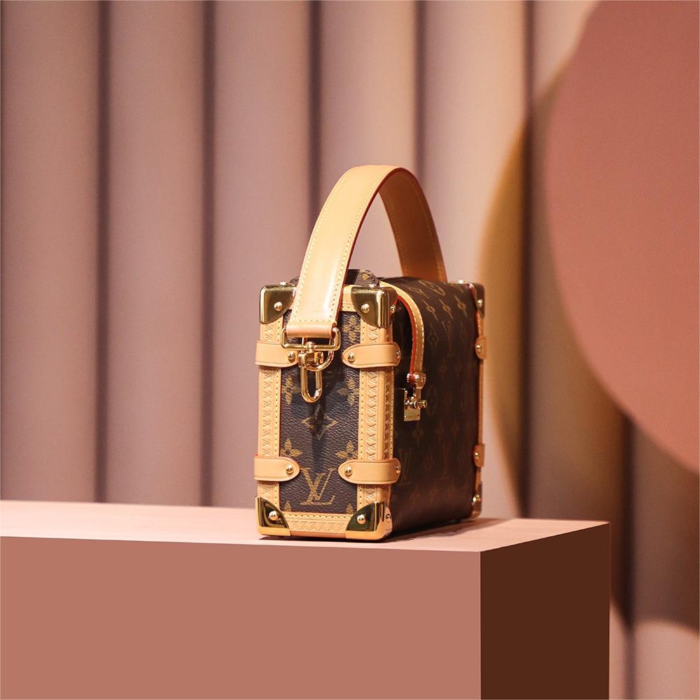 LV-Side Trunk handbag