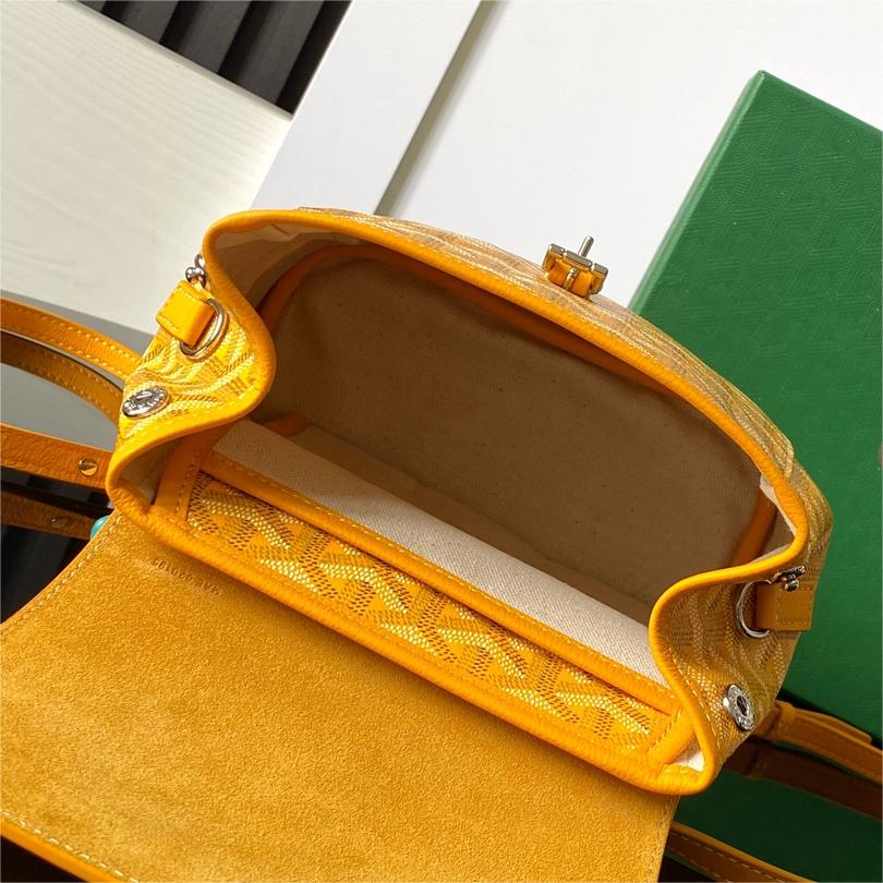 Goyard-Alpine Mini Backpack Yellow