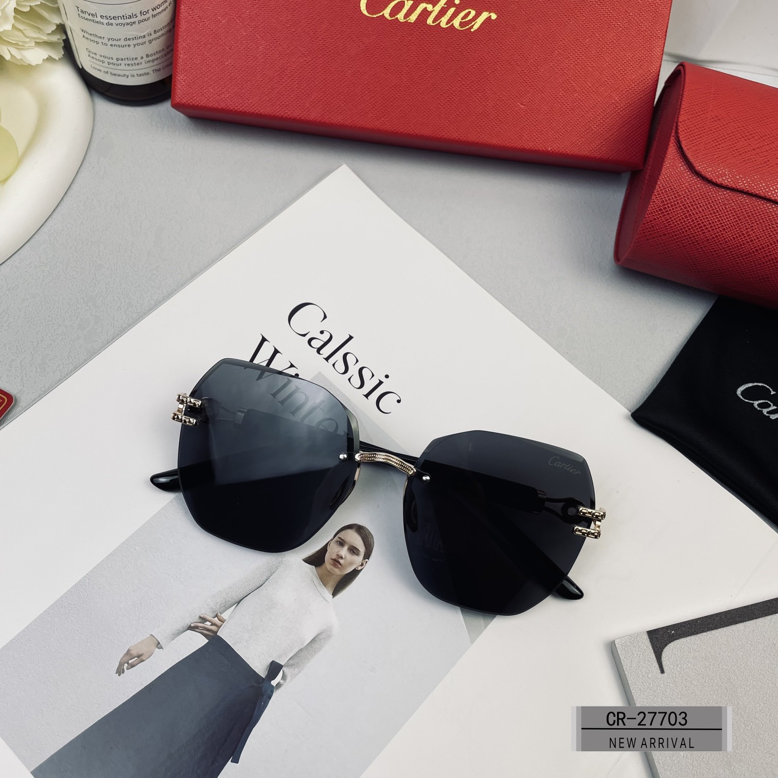 Cartier-Women's Frameless Sunglasses