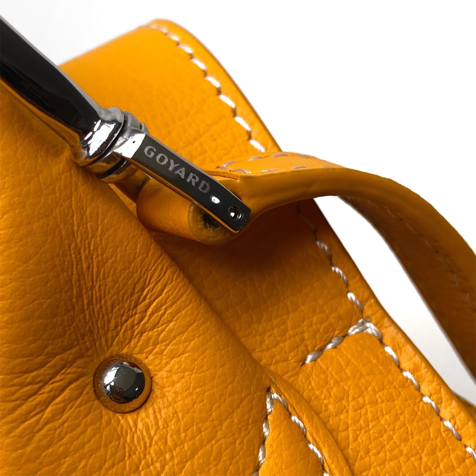 Goyard-Alpine Mini Backpack Yellow