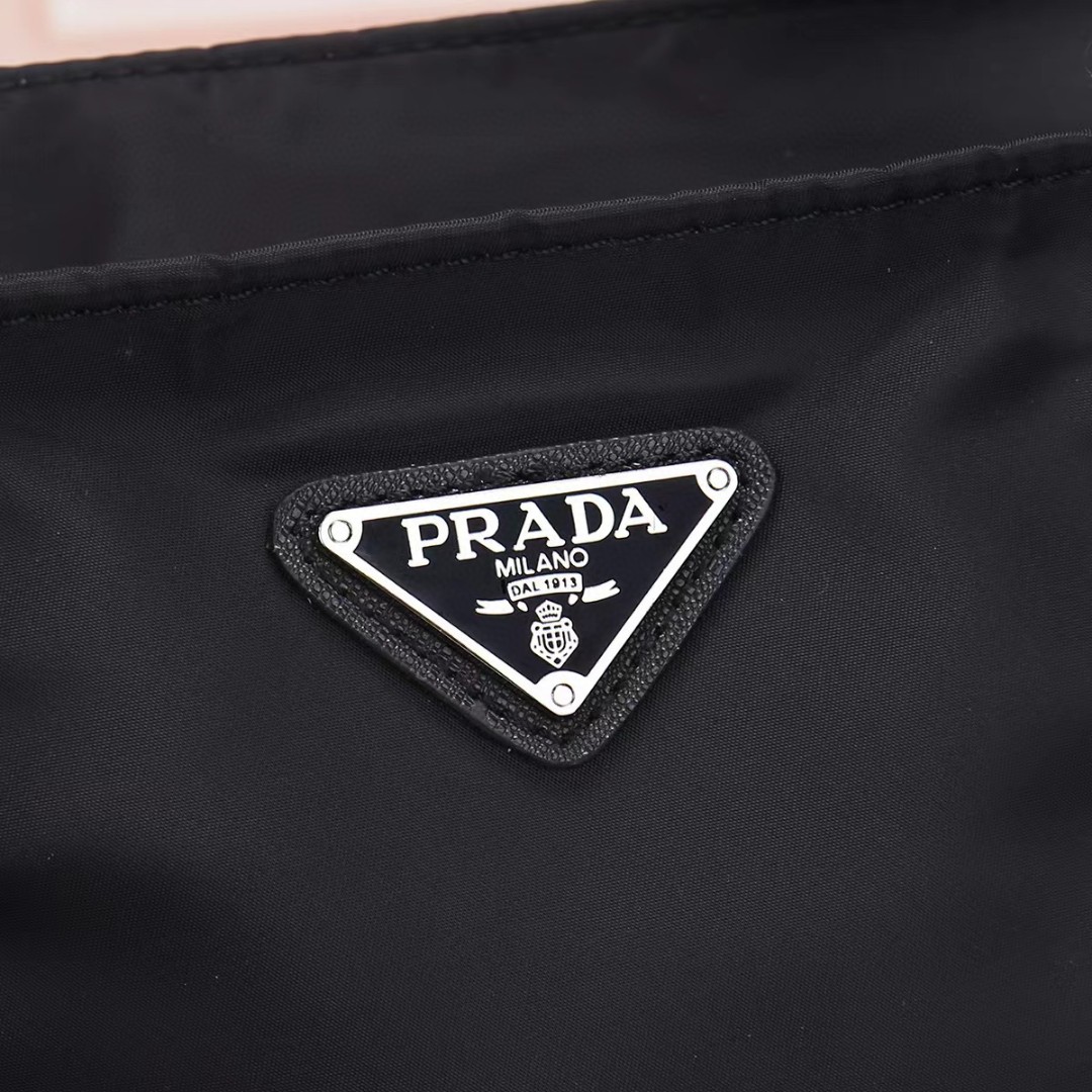 Prada-Imported waterproof fabric travel bag handbag