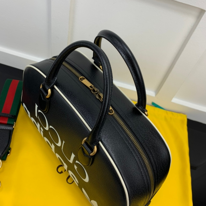 Gucci-Bowling Shoulder Travel Bag