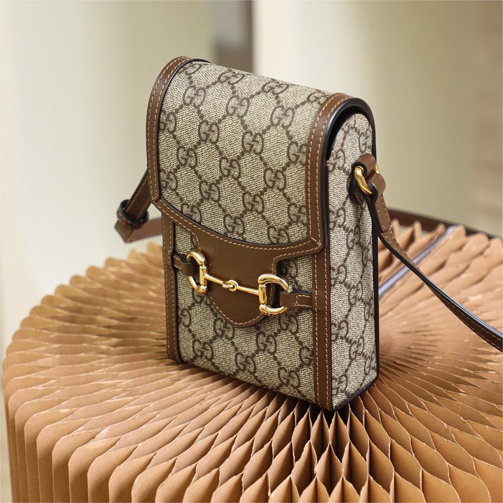 GUCCI-Ma Xian Kou 1955 series phone bag