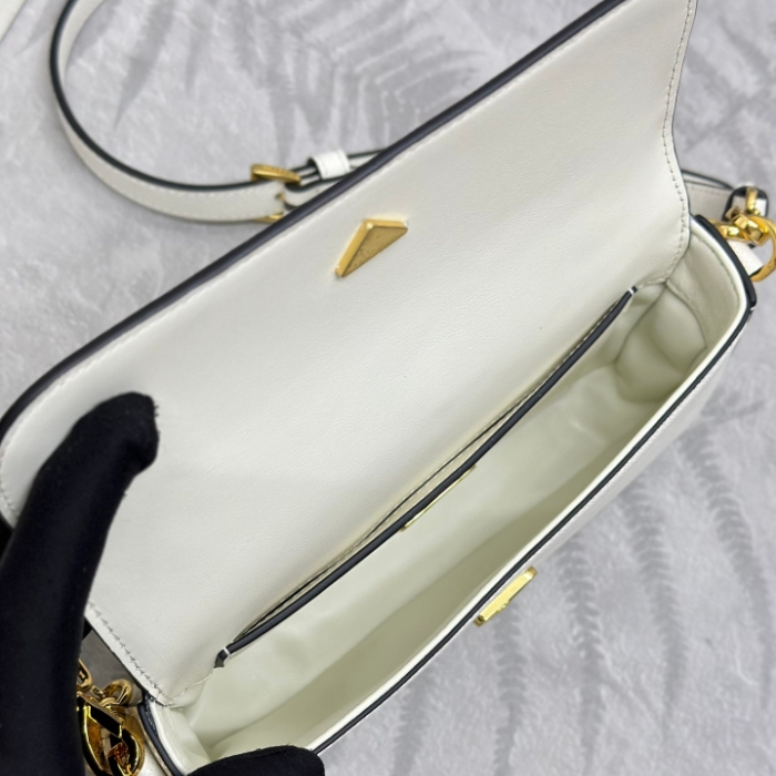Prada-Chain Cowhide Mini Handbag