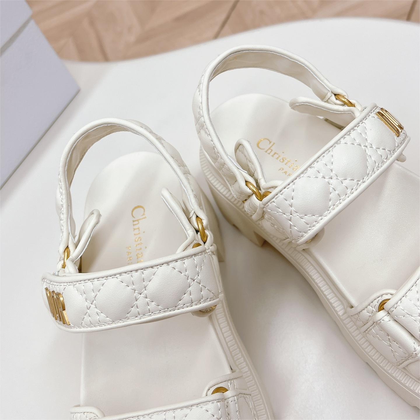 DIOR-2024 Classic Velcro High Heel Sandals