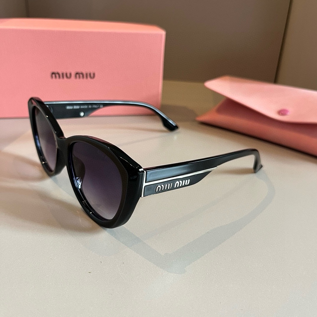 MiuMiu-2024 new sunglasses cat glasses