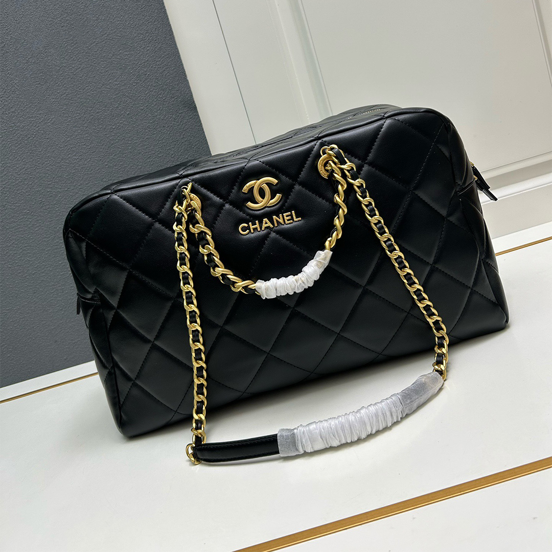 Chanel - Vintage Boston Travel Bag