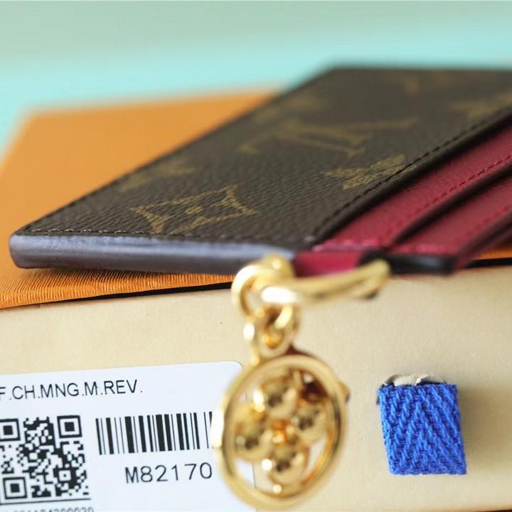 LV-zip vertical classic wallet