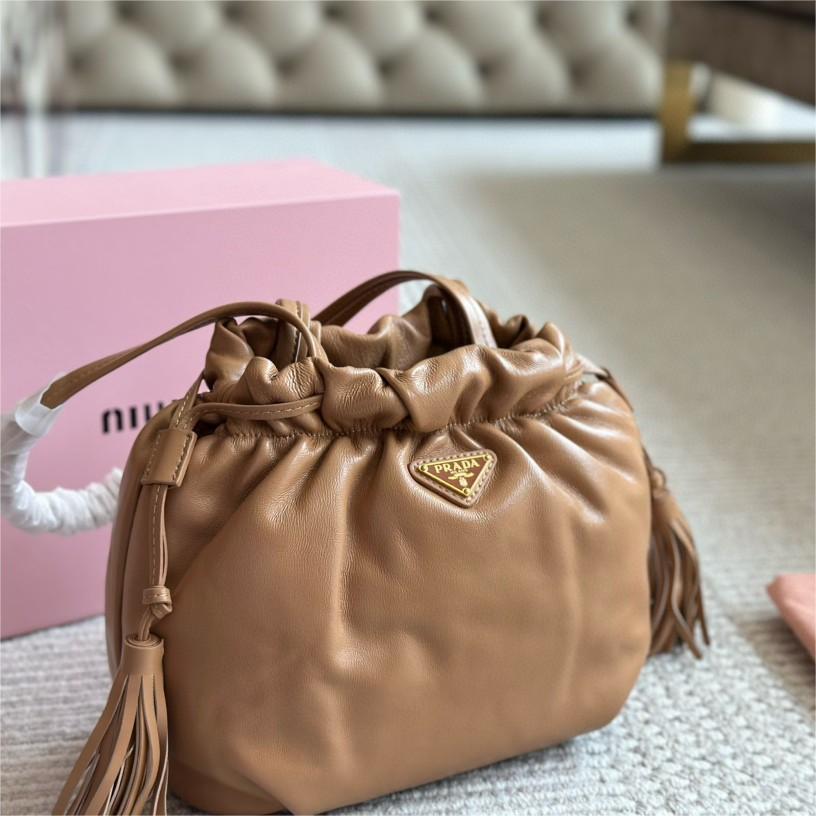 Prada-Sheepskin lucky bag bag