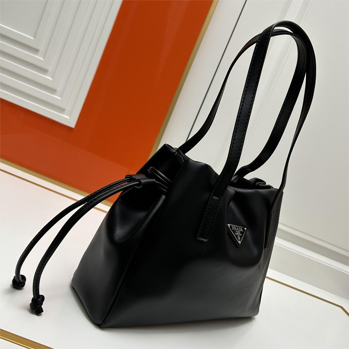 Prada-Drawstring Cloud Bag