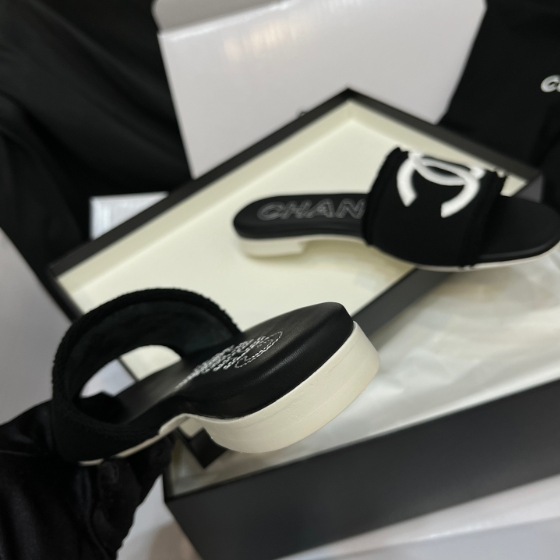 Chanel-Flat Bottomed Slippers