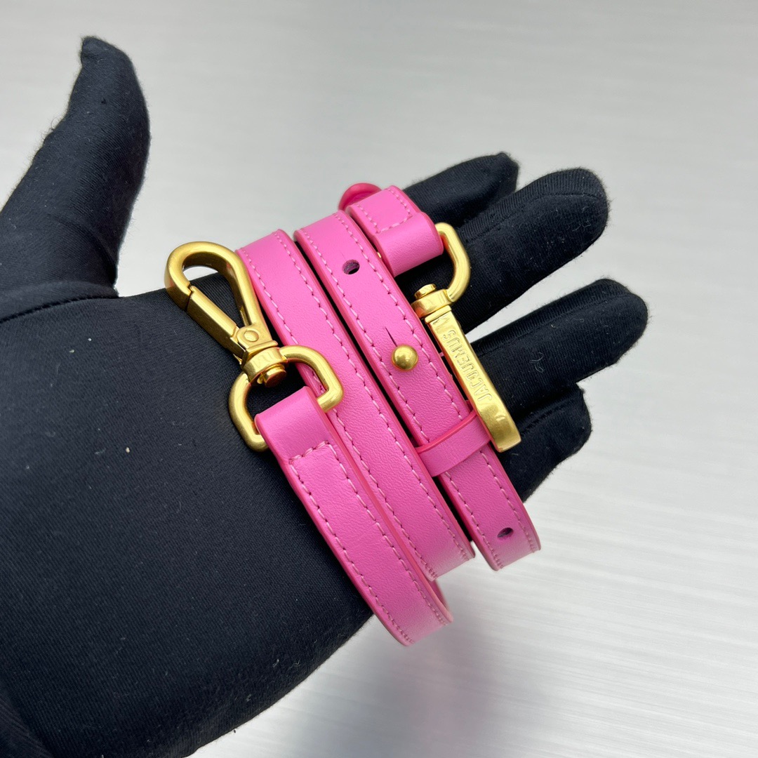 Jacquemus-Pink Lipstick Hand Bag