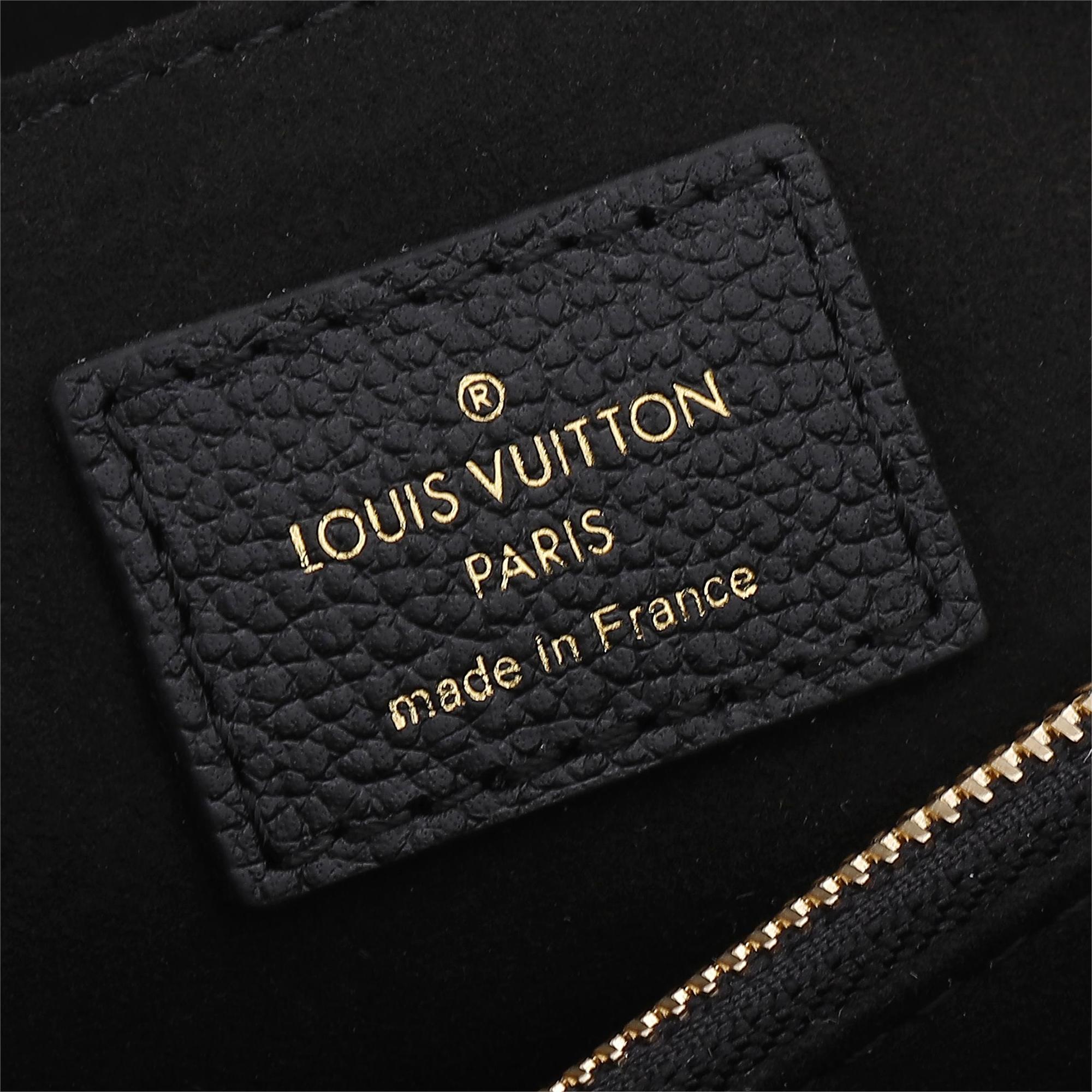 LV-MADELEINE Medium Black Handbag