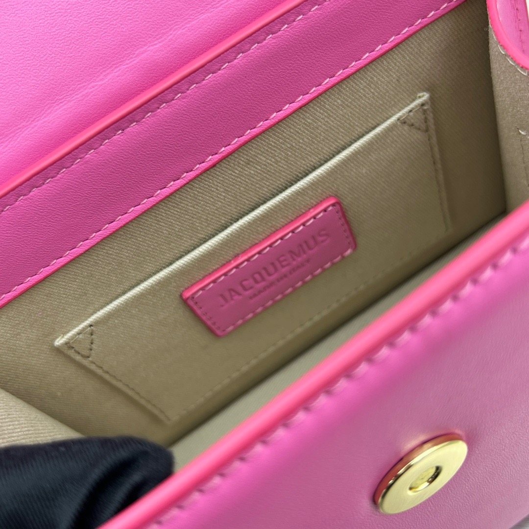 Jacquemus-Pink Lipstick Hand Bag
