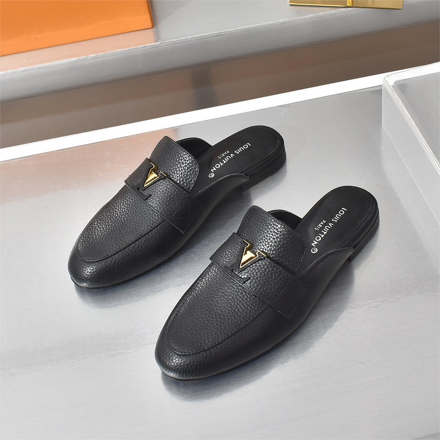 LV-Flat bottomed loafers