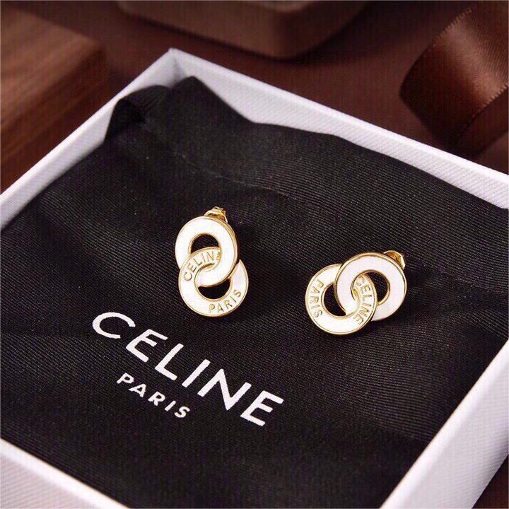 Celine-New black and white earrings