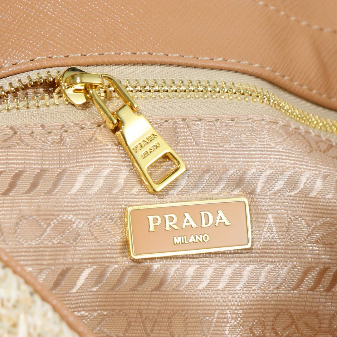 Prada-Imported Lafite Grass Design Camera Bag
