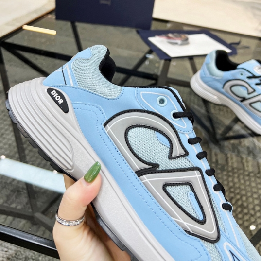 Dior-Sports Mesh Fabric Splicing Running Shoes