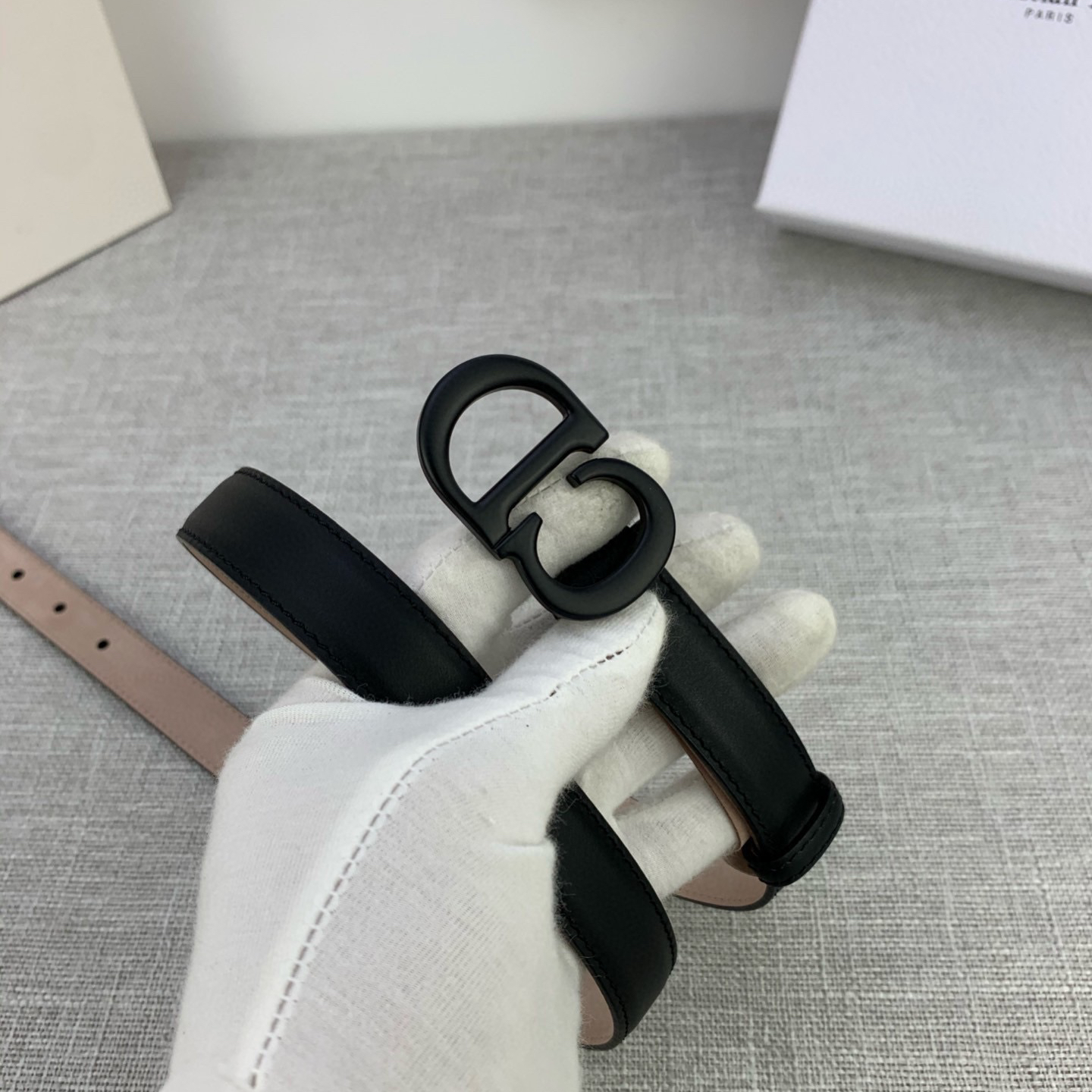 DIOR - LOGO Cowhide Belt