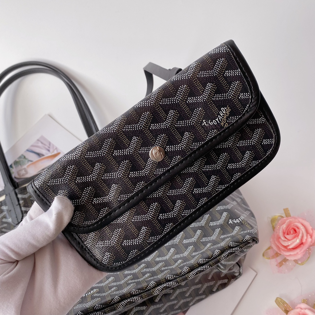 Goyard-Hand drawn patterned shopping bag