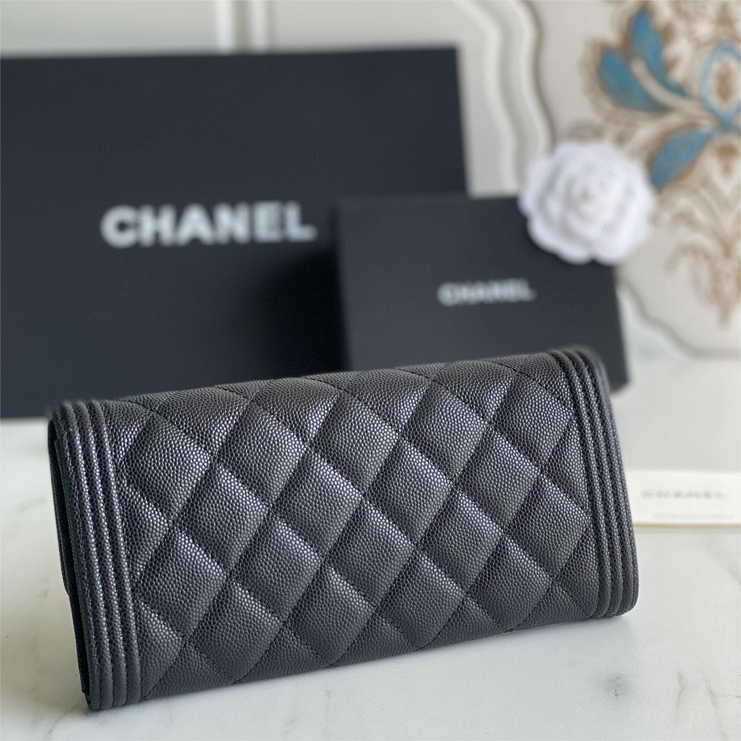Chanel-Classic Leboy Long Zipper Bag