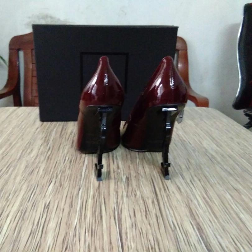 YSL-Pointed high heels