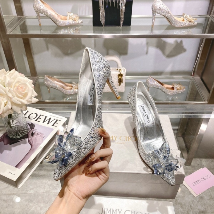 Jimmy Choo-Classic Pointed High Heels