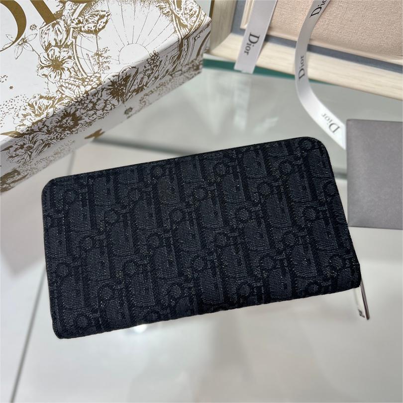 Dior-Lao Hua Long Zipper Wallet