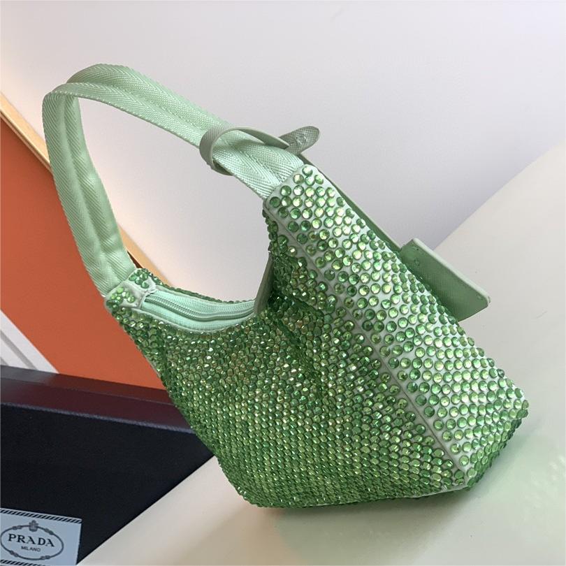 Prada-Flash Diamond Hobo
