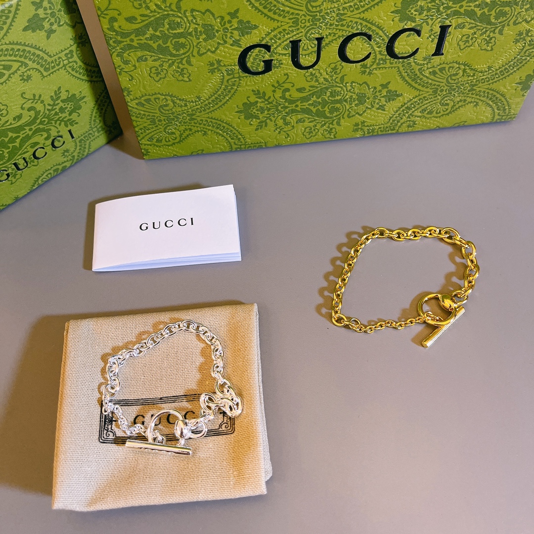 GUCCI-Interlocking series bracelet