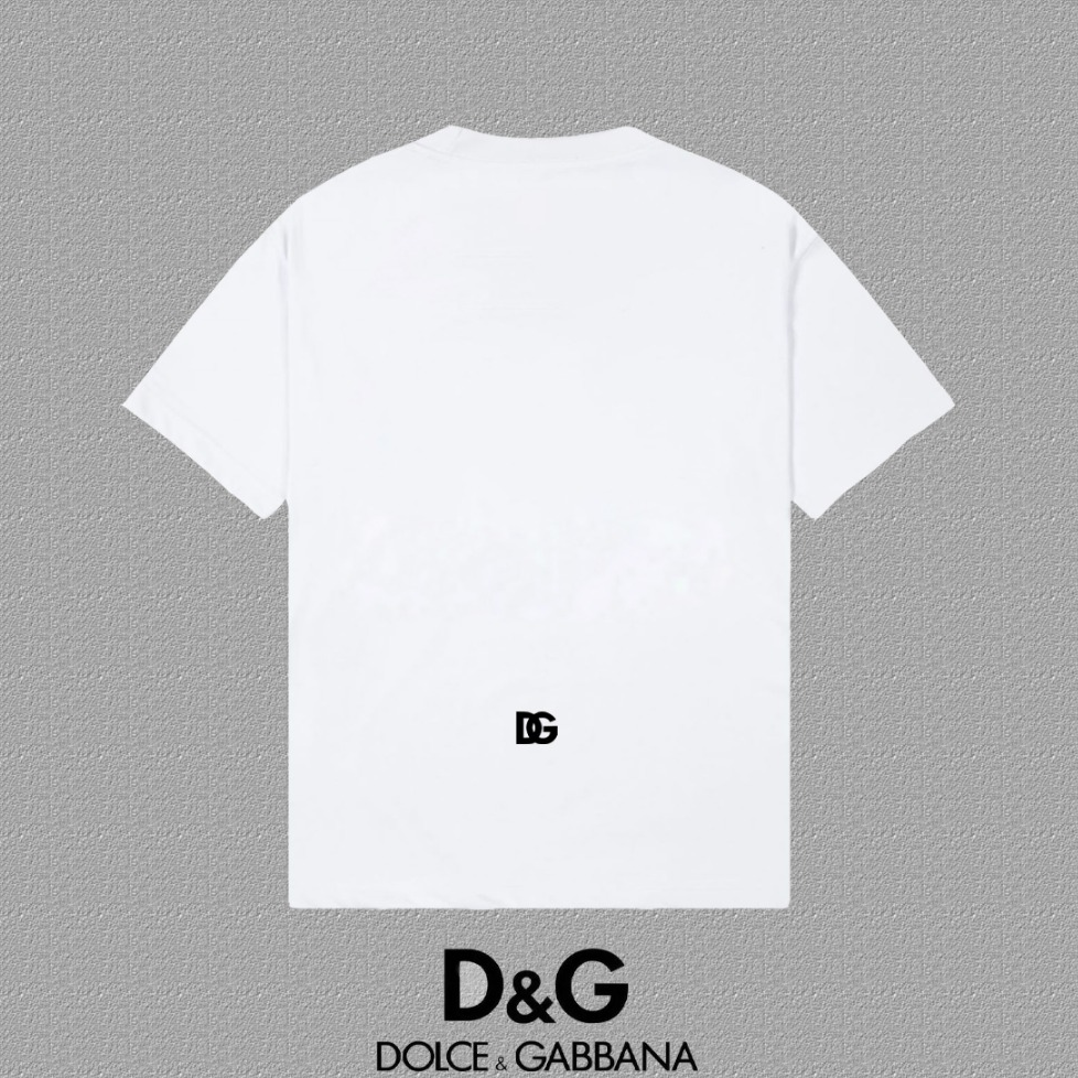 DOLCE & GABBANA - Logo Crew Neck Short Sleeves