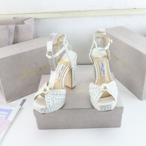 Jimmy Choo-High-Heeled Empty Sandals