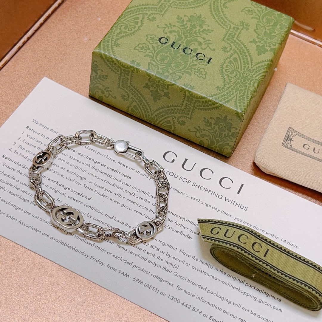 GUCCI-Double G Bracelet