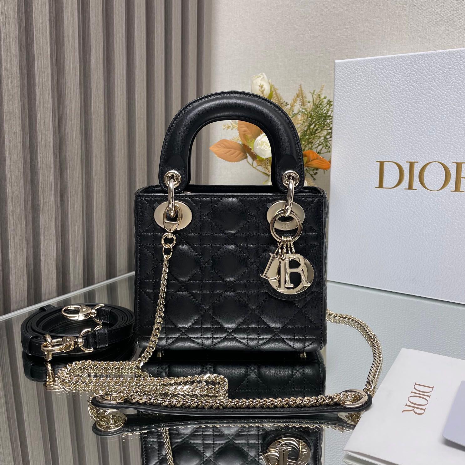 Dior-Classic Lady three compartment handbag