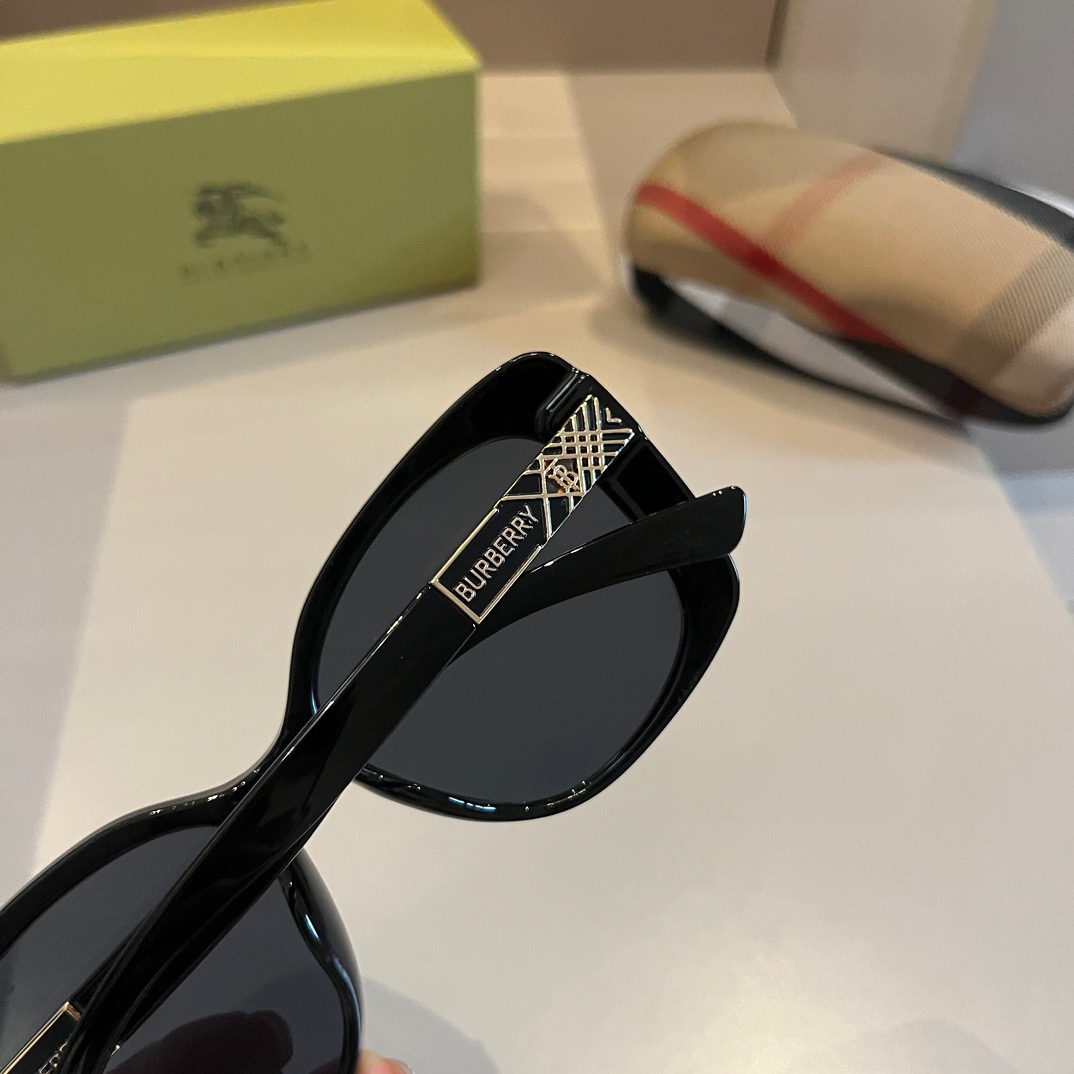 Burberry-2024 new round frame sunglasses