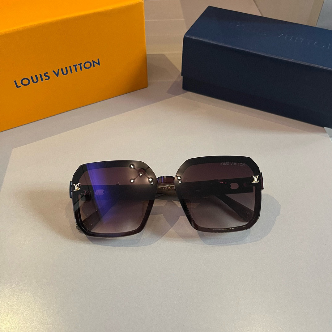 LV -Box Men's and Women's Same Style Sunglasses