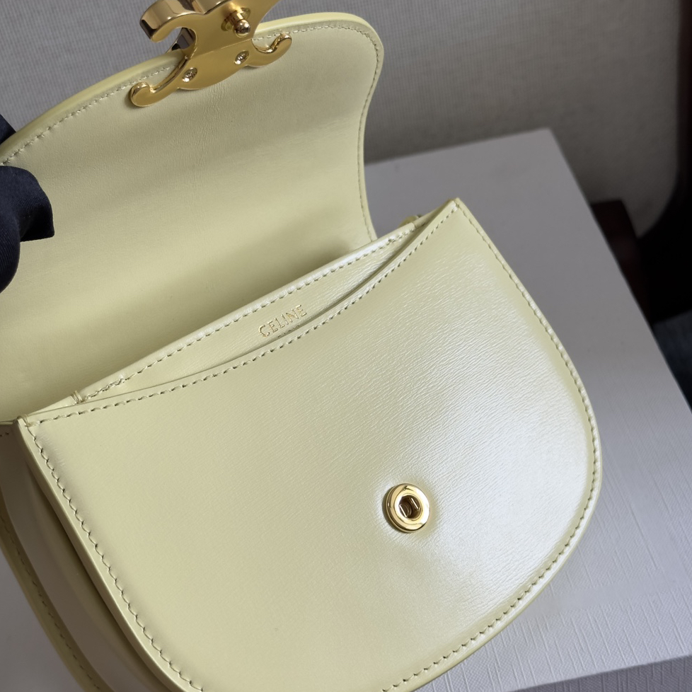 CELINE - Mini Besace Triumphal Arch Shoulder Cross Handbag