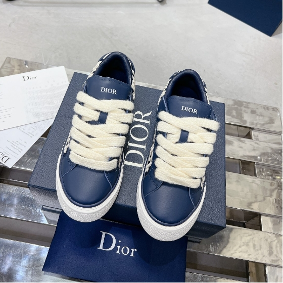 Dior-Casual Flat Bottomed Board Shoes