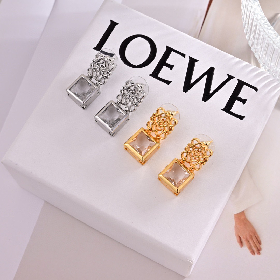 LOEWE-New letter earrings