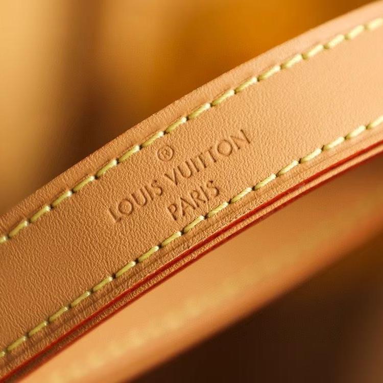 LV-loop Half Moon shaped Stick Bag Handbag