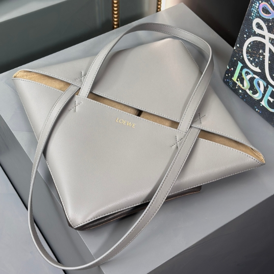 LOEWE-Puzzle Fold Tile Jar Ash Tote