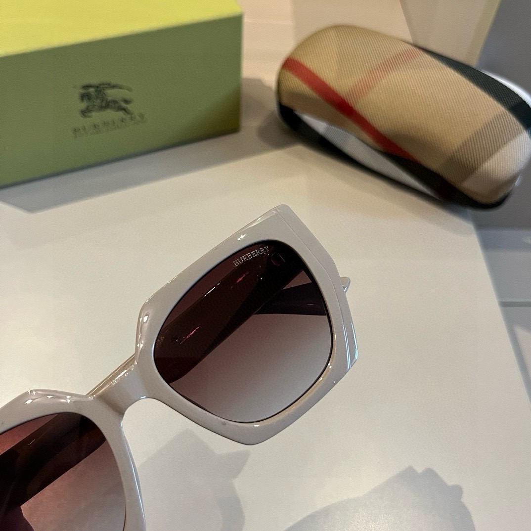Burberry-Unisex small round frame Sunglasses
