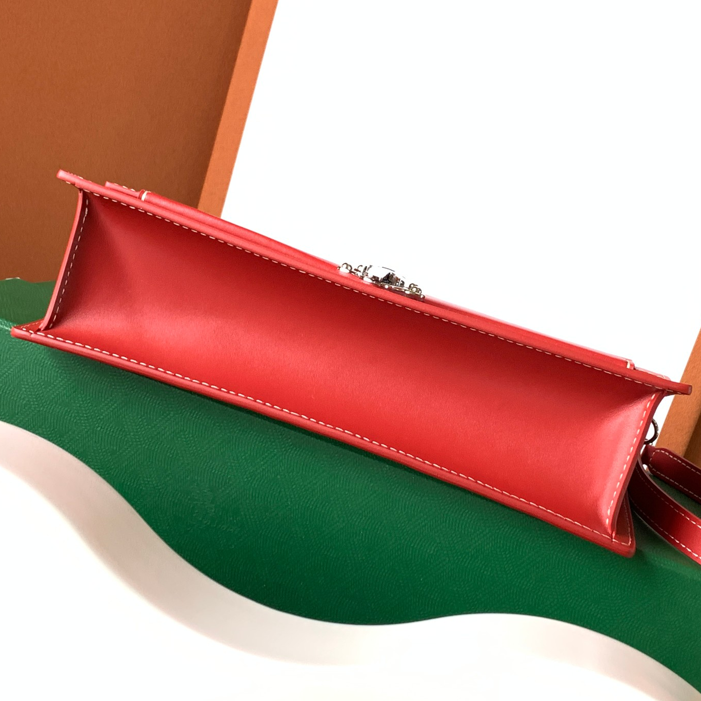 GOYARD - Duchess Marie-Caroline Canvas and Calfskin Shoulder and Crossbody Bag