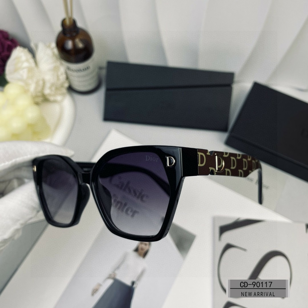 Dior-Small round frame versatile Sunglasses