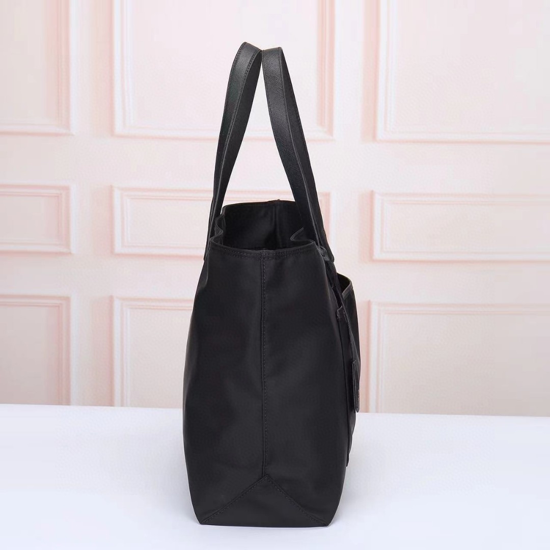 Prada-Imported waterproof fabric shopping bag handbag