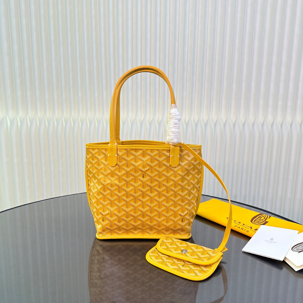 GOYARD-Mini Calf Leather Soft Double-sided Bag