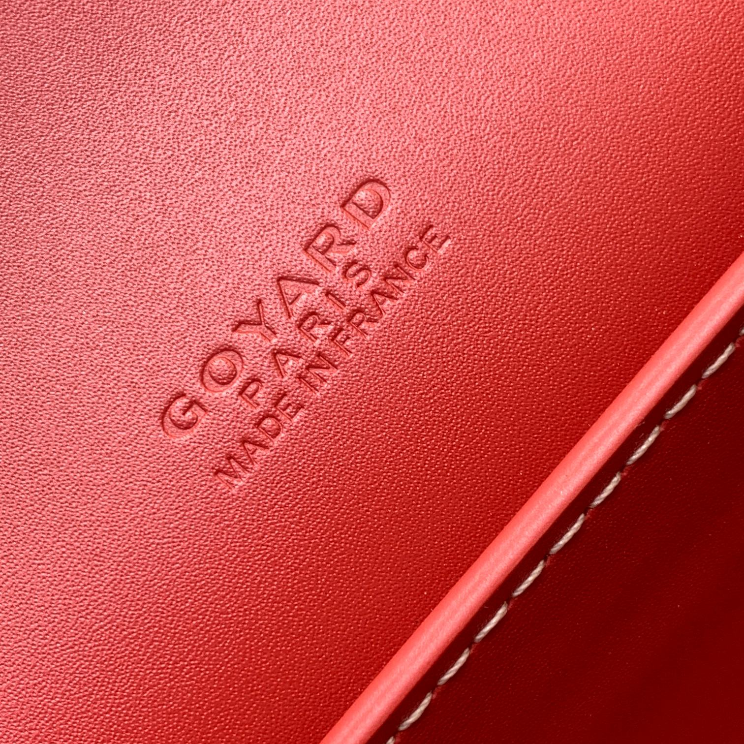 GOYARD - Duchess Marie-Caroline Canvas and Calfskin Shoulder and Crossbody Bag