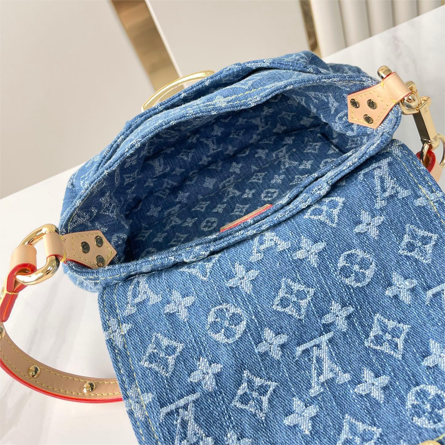 LV-Sunset Monogram denim